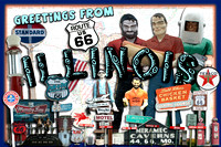 Greetings from Illinois 66 - #619