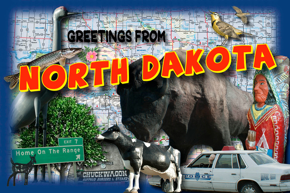 Greetings From North Dakota - #741